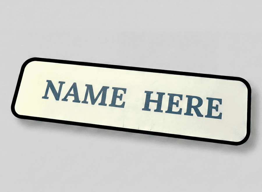 Name / Title Badge